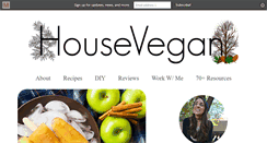 Desktop Screenshot of housevegan.com