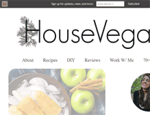 Tablet Screenshot of housevegan.com